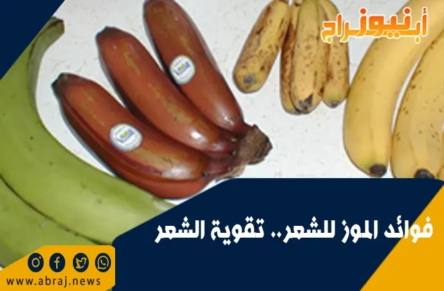 فوائد الموز للشعر.. تقوية الشعر