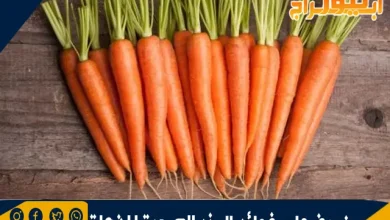 نعرف على فوائد الجزر الصحية المذهلة 2 فوائد الجزر الصحية المذهلة