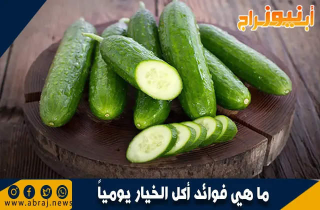 فوائد أكل الخيار يومياً