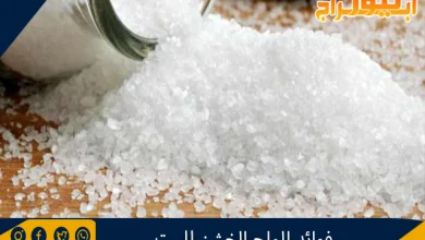 فوائد الملح الخشن للبيت 8 الملح الخشن